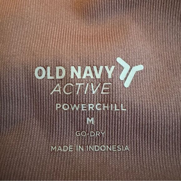 Old Navy One-Shoulder 7/8 Bodysuit Dusty Rose Stretchy Athleisure Gym Stylish - Picture 5 of 8